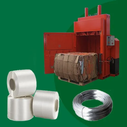 Baler strapping wire